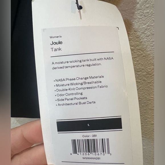 Ministry of Supply Joule Tank, Black - Picture 7 of 7